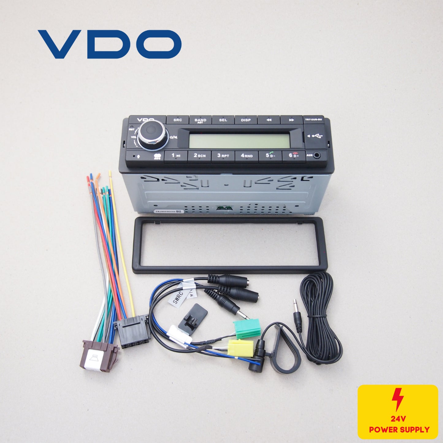 101.264 - TR712 – Radio/USB/MP3/WMA/BT/12V