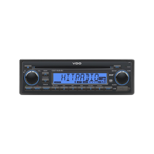 101.266 - CDD718 CD/Radio/USB/MP3/WMA/DAB+/BT 12V