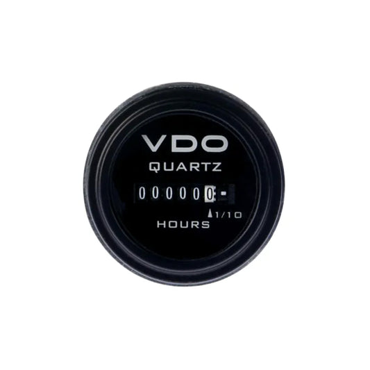 331.600 - Hourmeter 48mm Classic Round Black