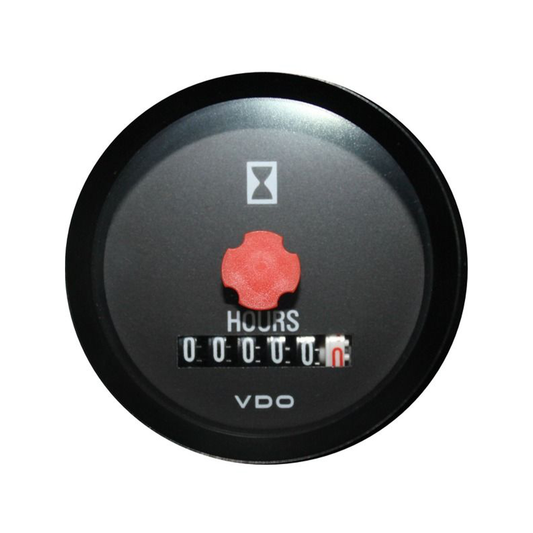 331032001 - Hourmeter Basic Non-Illum. 52mm 12V