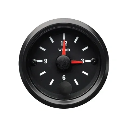370.001 - Cockpit Vision Analogue Clock – 52 mm, 12V Quartz