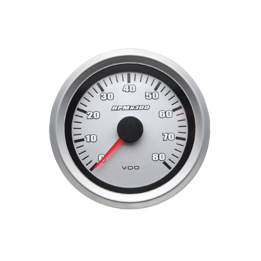 333.900 - Tachometer 85mm, Titanium RPM 8000