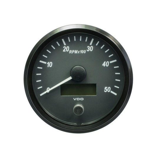 A2C3832790030 - VDO SingleViu Tachometer – Electric 0–5000 rpm Full Sweep