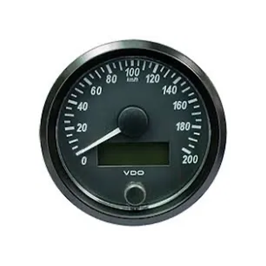 A2C3832940030 - VDO SingleViu Electric Speedometer – 0–200 km/h Full Sweep